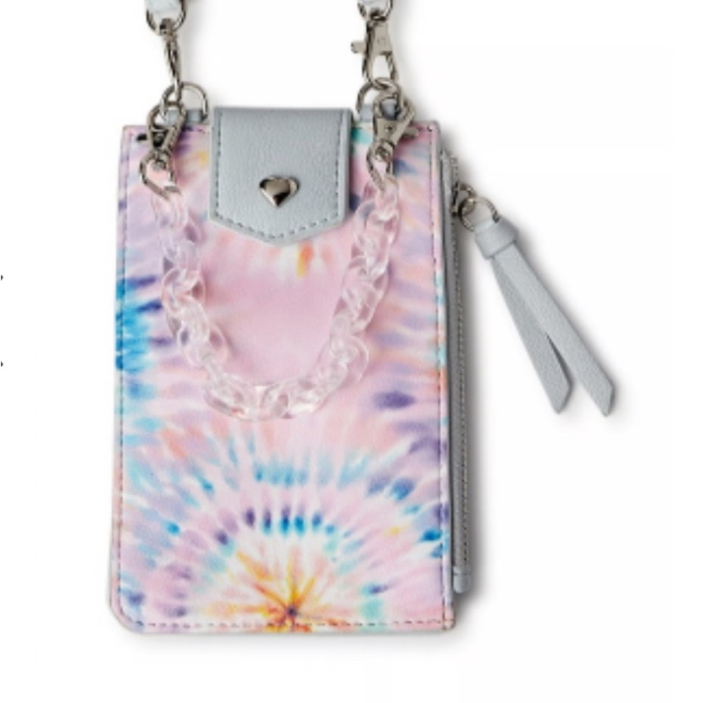 NO BOUNDARIES Women's Phone Crossbody Bag Tye-Dye